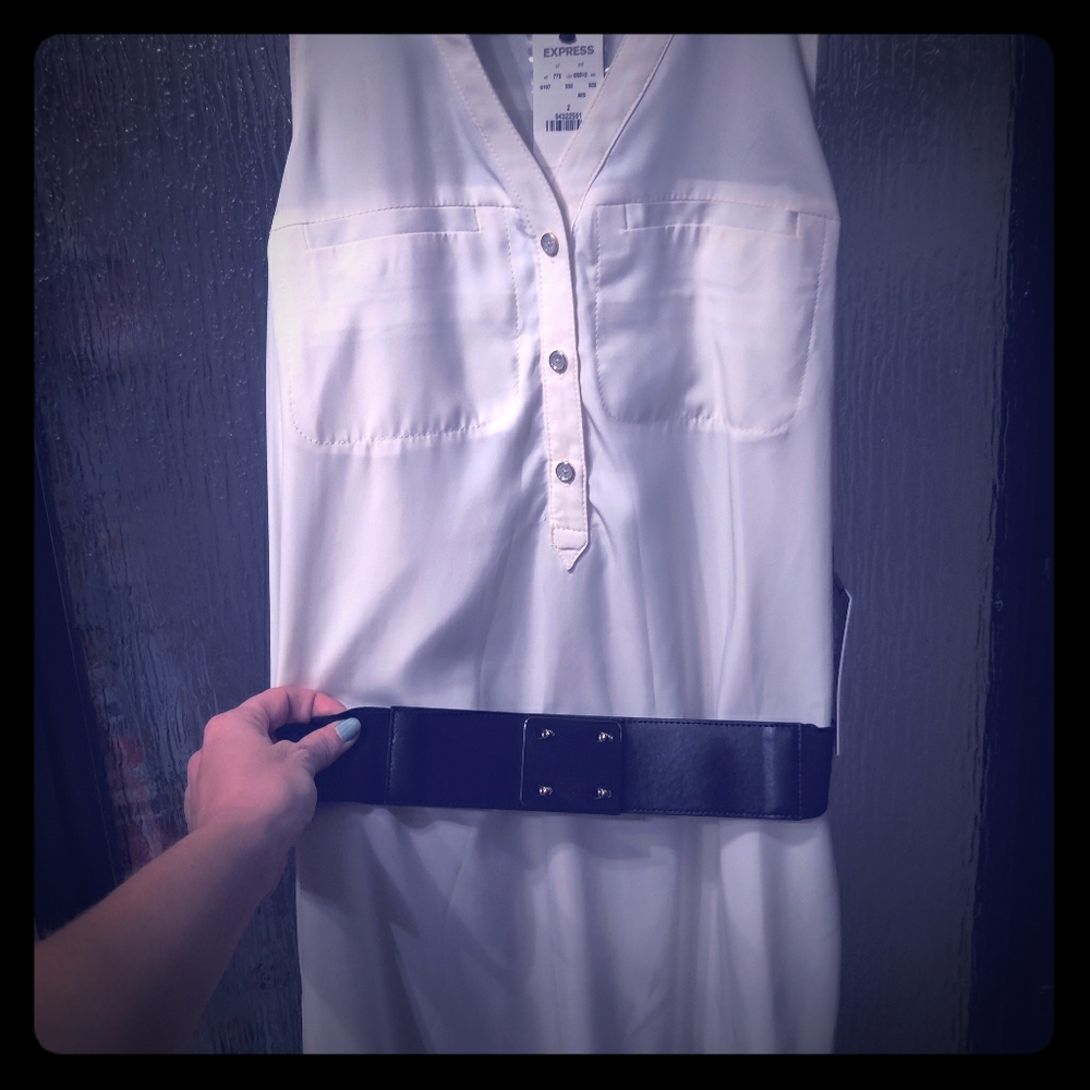 White Express Dress